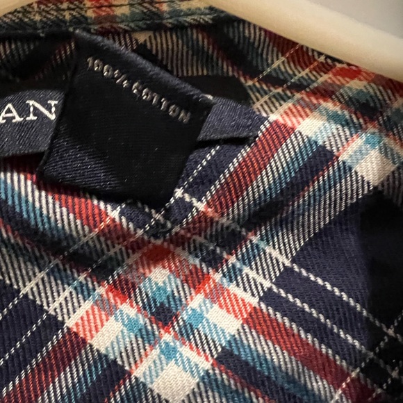 Lands End Men’s Button Down Flannel XL - Picture 5 of 9